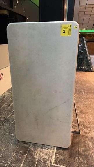 5 foot folding table, two assorted marquis, and more as shown