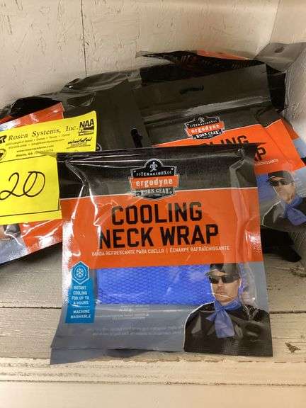 ERGODYNE COOLING NECK WRAP LOT OF 50 - 6603