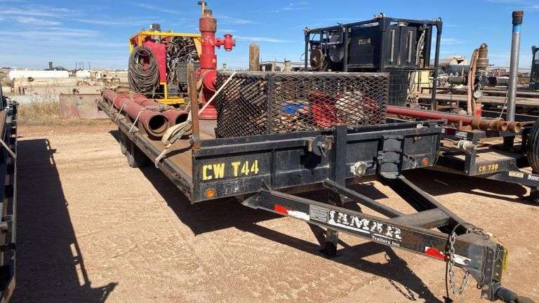 Oilfield Hydraulic Power Unit on Trailer, Model CWGI-07, Diesel Engine