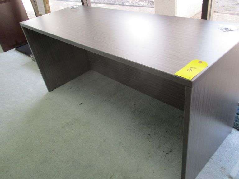 24" X 66" (NEW) BURNT STRAND GREY CREDENZA SHELL