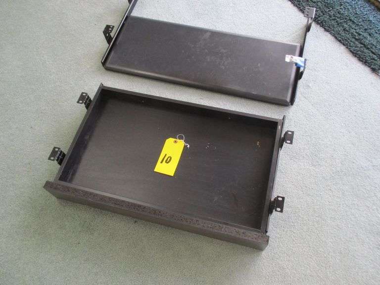 (PREOWNED) KEYBOARD DRAWER AND CENTER DRAWER