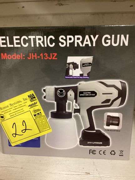 ELECTRIC SPRAY GUN 600W 21V LITHIUM - JH-13JZ
