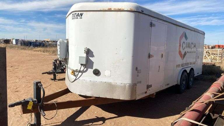 2011 Titan Trailer, GVWR 14,000 lbs, Pipe Recovery Division, VIN 5DZC82022B1007246