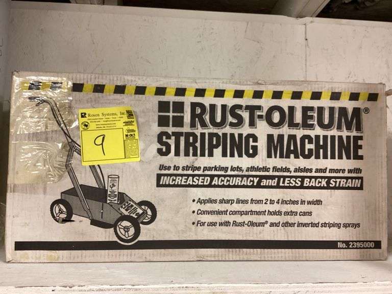 RUST-OLEUM STRIPING MACHINE 2"-4" WIDE - 2395000