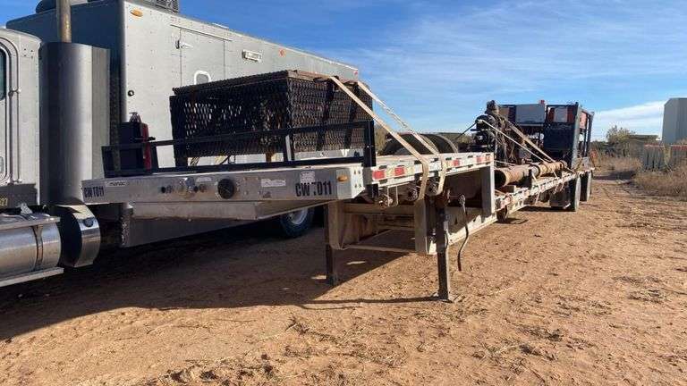 2014 Manac 13253K08 Flatbed Trailer, 80,000 lbs GVWR, Dual Axle VIN 5MC125313E5141591
