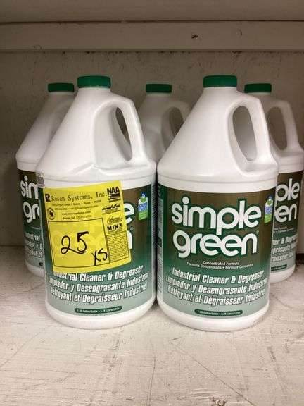 SIMPLE GREEN INDUSTRIAL CLEANER & DEGREASER 1GAL (sold 5x the money)