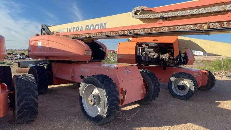 JLG 1200SJP Ultra Boom Lift 120 ft Platform Height, 75 ft Reach, 2007, Diesel, 4WD, S/N 0300112899