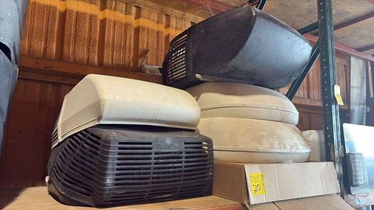 (9) Assorted Rooftop RV Air Conditioner Shrouds as shown