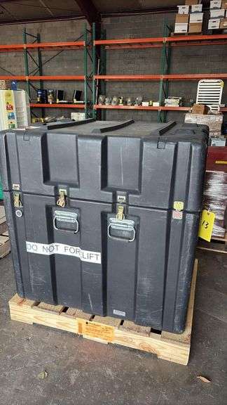 Zero Manufacturing Transitainer™ Heavy-Duty Shipping Case with NASA Label, Approx. 37" x 29" x 21.8"