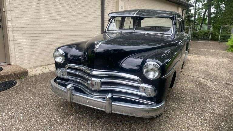 1950 Dodge Sedan, Black, 4-Door, 3-Speed Manual, Flathead Inline-6, VIN 31583799, Texas Title