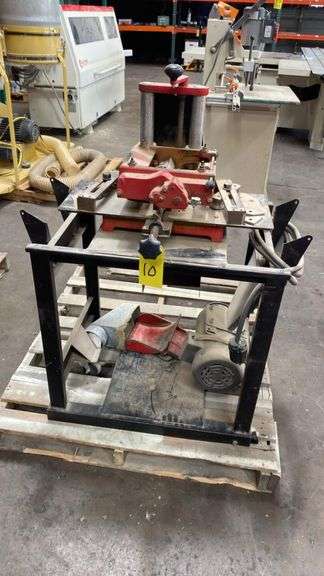 Williams & Hussey W7S Molder-Planer, 2HP, Magnetic Starter, Stand, S15342, 6-3/4" Capacity
