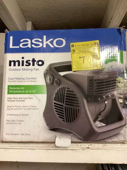 LASKO MISTO OUTDOOR MISTING FAN - 7050