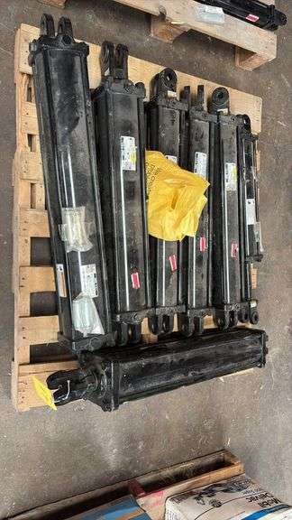 (7) Assorted Tie-Rod Hydraulic Cylinders as Shown
