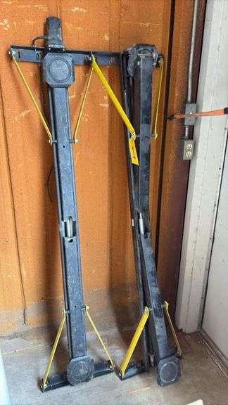 Pair of Smart Jack Manual RV/Trailer Scissor Jacks, 5,000 lb Each, 24in Lift, Made in India, 2020, Condition Unknown