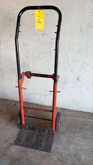 Handy-Pro 4-in-One Move-All Convertible Hand Truck, Red/Black,