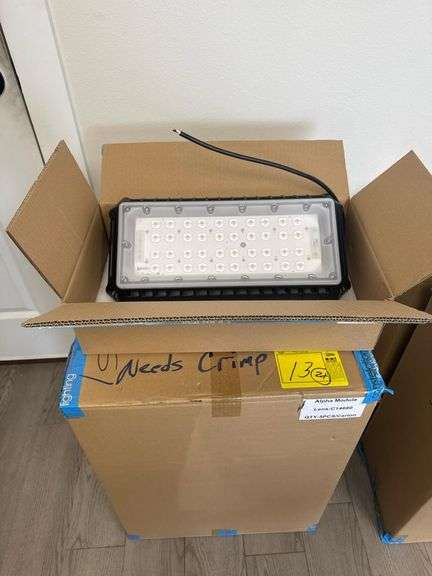 Industrial LED Light Module, Alpha Model, 40 LEDs, C14680 Lens