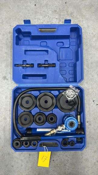 AMZCNC 15 Ton Hydraulic Knockout Punch Set, Model SYK-green, 10 Dies (1/2" to 4"), Manual Hand Pump