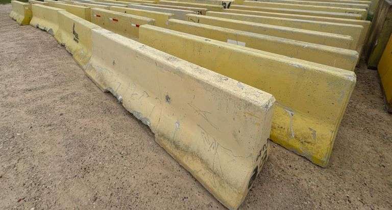 Approx. (55) Concrete Barriers