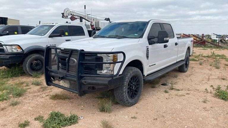 2019 Ford F-250 Super Duty XL 4x4 Crew Cab, 6.7L Power Stroke Diesel, 156,688 mi, VIN: 1FT7W2BT7KED09650