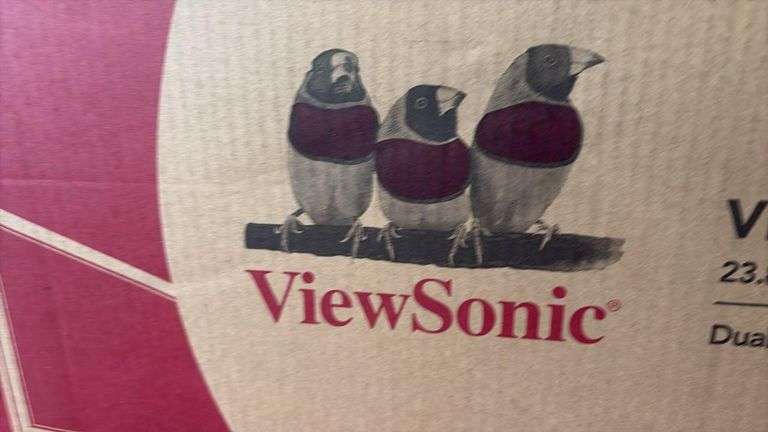 ViewSonic VP2468 23.8" IPS 1080p Professional Dual Monitor Pack, No Stands, Boxed
