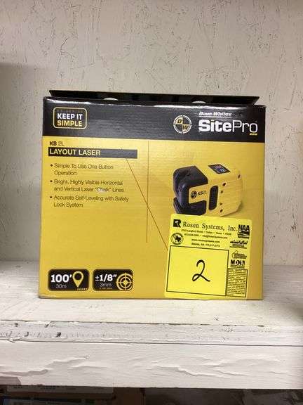 DAVE WHITES SITEPRO LAYOUT LASER (KS 2L)