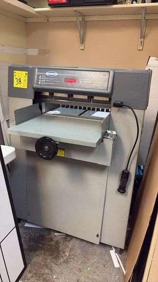 Challenge Model 20 Hydraulic Paper Cutter, 20" Cutting Width, Digital LED Readout, Serial No. PC4909