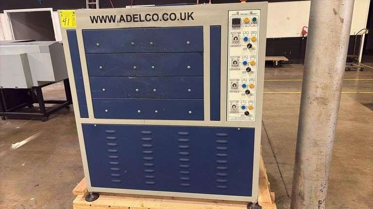 Adelco DDC-4A Digital Drying Cabinet **Tag Notes Lot 41**
