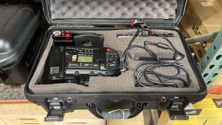 Blackmagic URSA Mini Pro 12K Digital Cinema Camera Kit, 12K Super 35mm, SSD, Case, Power Adapter