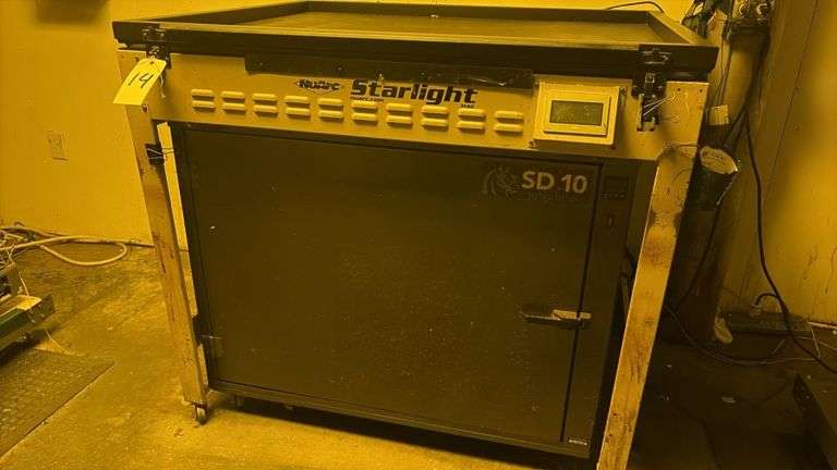 Nuarc Starlight 3140 LED Exposure Unit w/ Workhorse SD-10 Drying Cabinet, 31"x40", 110V