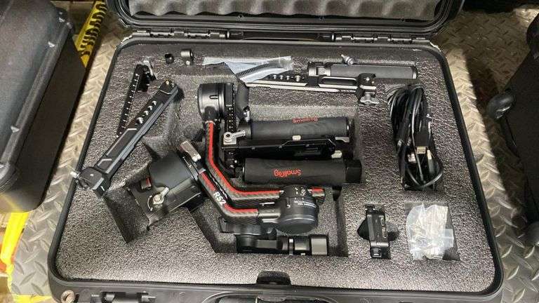 DJI RS 2 3-Axis Camera Gimbal Kit with RavenEye, Dual SmallRig Handles, Hard Case
