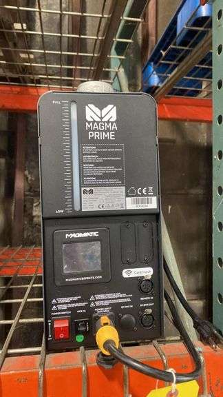Magmatic Magma Prime 720W Water-Based Haze Machine, DMX, 2.5L Tank, Serial 8064094