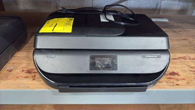 HP OfficeJet 5260 All-in-One Printer, Wi-Fi, Duplex, ADF, Serial# TH9CBBC0XN