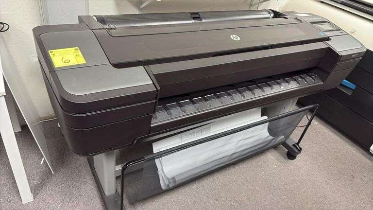 HP DesignJet Z6 44" PostScript Large Format Printer, Serial CN19PFH007, ENERGY STAR