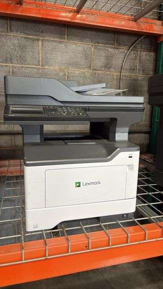 Lexmark MX521 Monochrome Multifunction Laser Printer, 46ppm, Duplex, Ethernet, 1200x1200 dpi