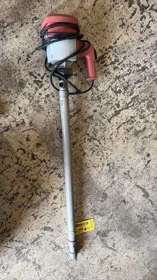 Jabsco 16400-3350 Electric Drum Pump, 35.5" Polypropylene Tube, 1" Hose Ports