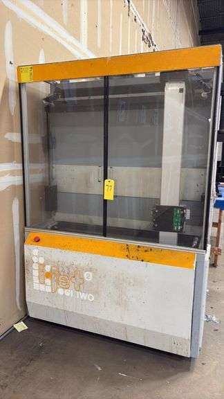 KIWO iJet 2 Computer-To-Screen (CTS) Imaging System w/ Sliding Glass Doors and Control Panel