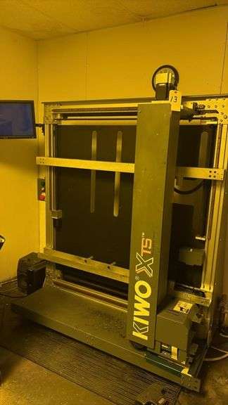 KIWO XTS CTS Direct Imaging Screen Printer, 52"x62" Max Frame, 1200 DPI, Computer & UPS