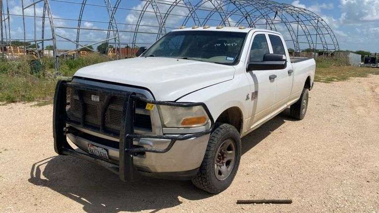 2012 RAM 3500 Crew Cab 4WD, Cummins 6.7L Diesel, GVWR 10,100 lbs, VIN 3C63D3GL0CG173060