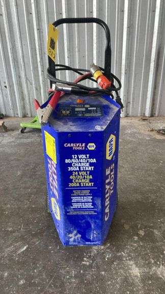 Napa Carlyle Tools 12 Volt 80/60/40/10A Charge 350A Start