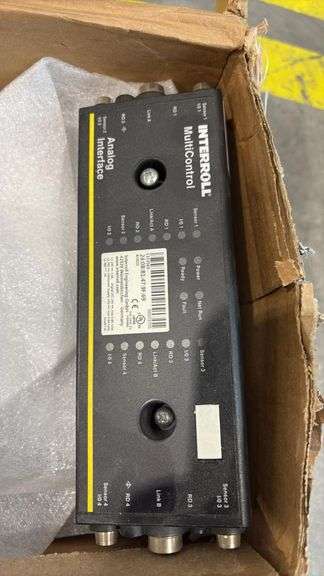 Interroll MultiControl Analog Interface Conveyor Control Unit, 4-Sensor, 4-Roller, 24/48V, 2022