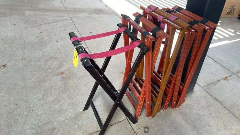 (5) Assorted Tray Stands