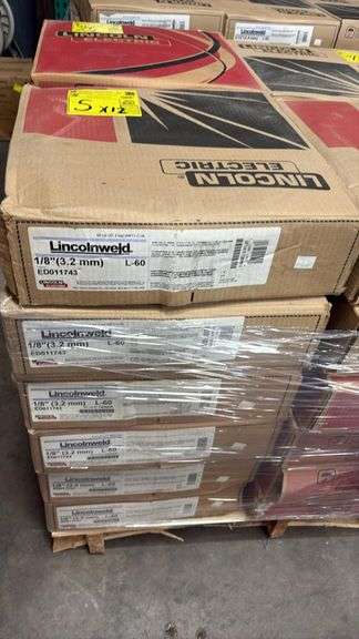 Lincoln Electric L-60 Submerged Arc Welding Wire, 1/8" (3.2 mm), 60 lb Coil, AWS A5.17 EL12