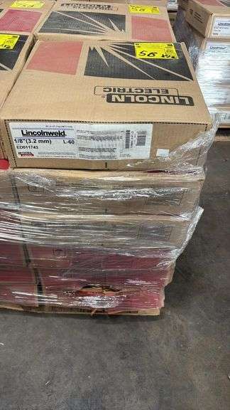 Lincoln Electric Lincolnweld L-60 1/8" (3.2 mm) Submerged Arc Welding Wire, 60 lb Coil, AWS EL12