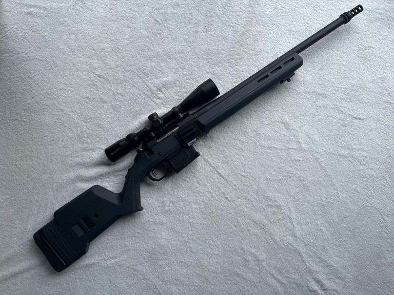 Ruger American 6.5 mm Caliber Creedmoor, Serial 690802293. Includes: attached Vortex Crossfire II 4-12 X 44 Riflescope