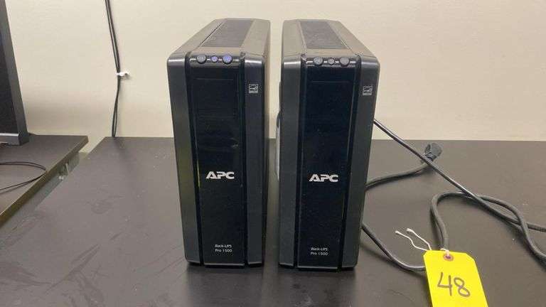 APC Back-UPS Pro 1500VA Tower, 865W, 120V, 10 Outlets, With Power Cord