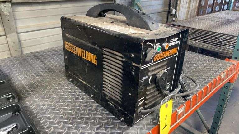 Chicago Electric 225 Amp Arc Welder Stick SMAW, 240V, Item 69029, Cables Included