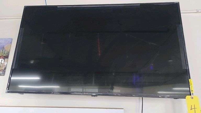 Onn. 50" 4K LED Smart TV with Wall Mount, **no remote** Roku OS