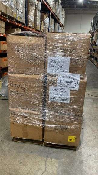 (2) PALLETS of Assorted Small Animal Plush Toys – Horse, Elephant, Bear, Tiger, Etc
