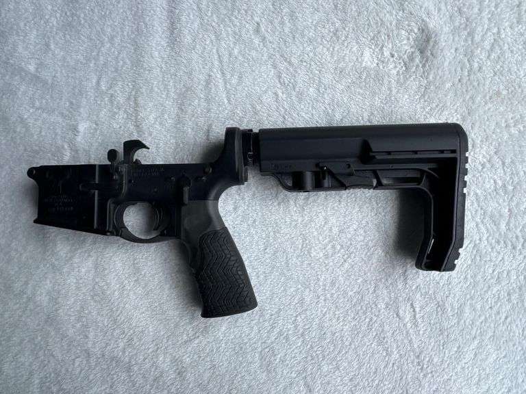 Stag Arms STAG-15 AR-15 Lower Receiver, 5.56mm, MFT BMSMIL Stock, Serial# 195860