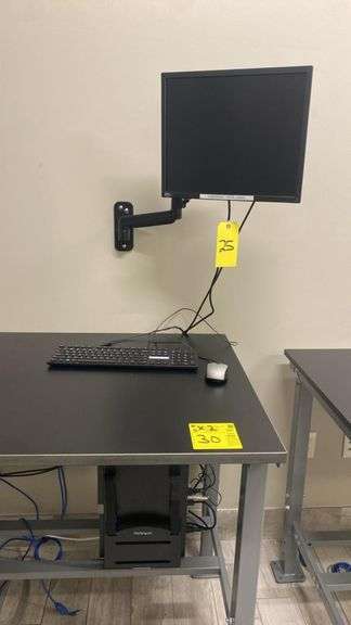 Dell OptiPlex XE3 SFF PC, Intel Core i5/i7, Dell Monitor, Keyboard, Wall Arm, StarTech Holder